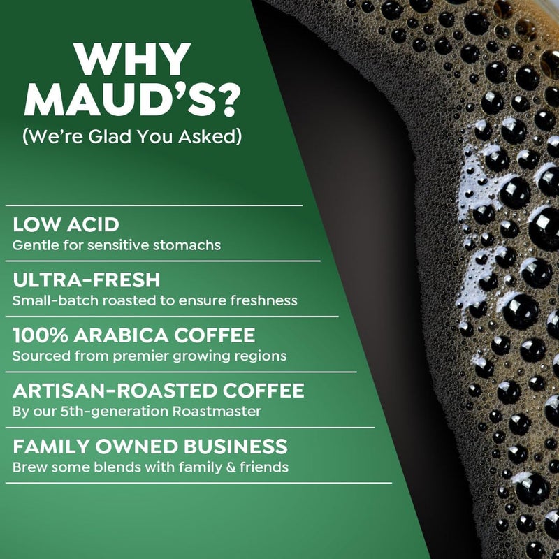 Maud's Coffee Lovers Variety Pack Coffee Pods, 40 ct, 16 Assorted Flavors, Flavored Coffee in Recyclable Single Serve Pods – 100% Arabica Coffee, Compatible with Keurig K Cups Maker - Image 4